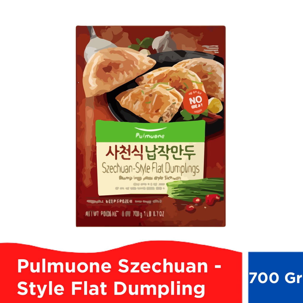 

Pulmuone Szechuan-Style Flat Dumpling - 700 gr