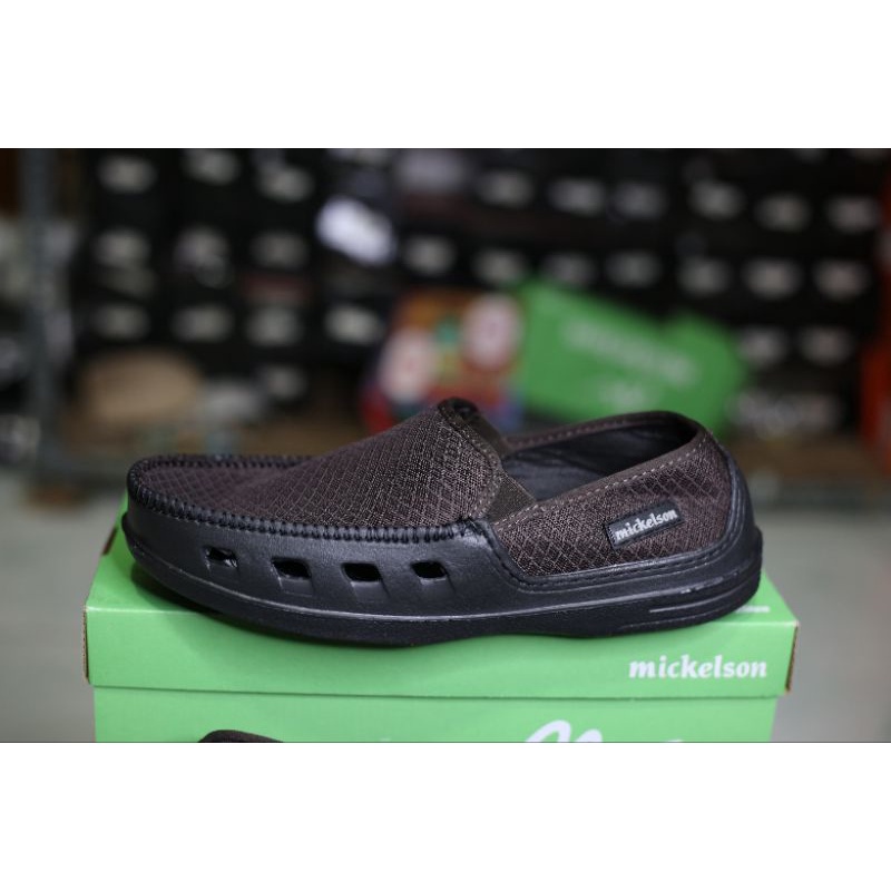 Sepatu slip on pria mickelson getno / sepatu slip on original