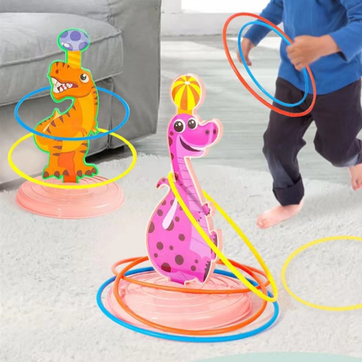 [FUNNY]Mainan Anak Ring Lempar Target Dinosaurus / Mainan Dinosaurus / Mainan Lempar Ring Dino / Dinosaurus Toys