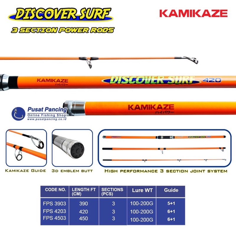 joran kamikaze discover surf