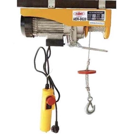 Electric Hoist Asano AEH-0620 Katrol Elektrik 600 KG 20 Meter