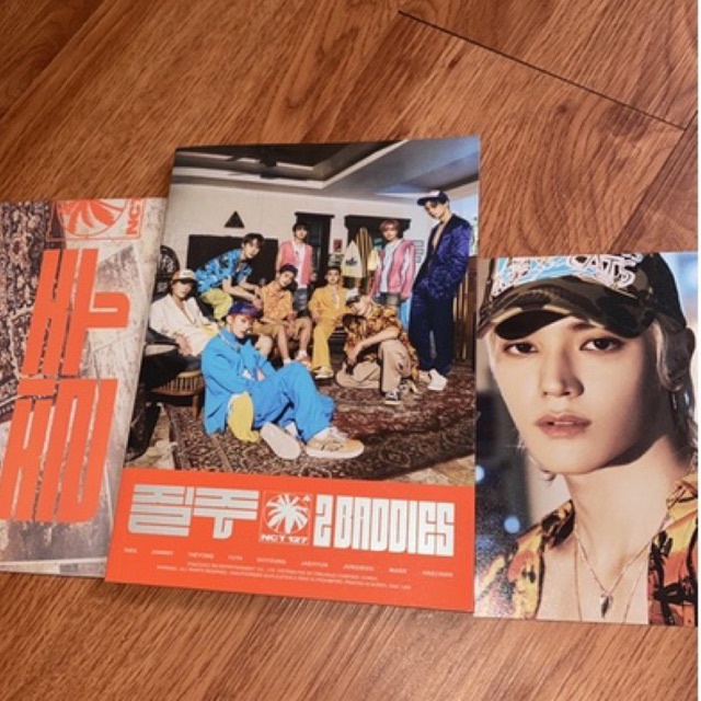 Jual album only bonus postcard nct 127 2 baddies 2baddies two jilju