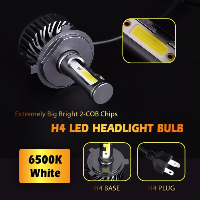 Lampu Led Mobil H4 - Bohlam Mobil LED - bohlam led mobil