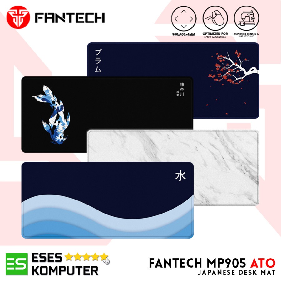 Mousepad Fantech ATO MP905 Japanese Deskmat Waterproof XL 90x40x0.4cm