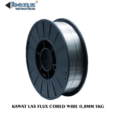 Benz Kawat Las 0.8 mm 5 Kg / Kawat Las Mig Migi Wire Flux Core 5 Kg Wire 0.8