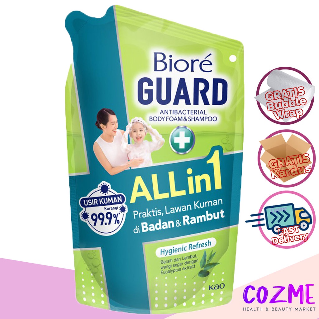 BIORE Guard ALL in 1 Anti Bacterial Body Foam&amp;Shampoo