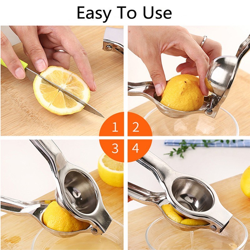 Stainless Steel Lemon Squeezer/Perasan Jeruk lemon