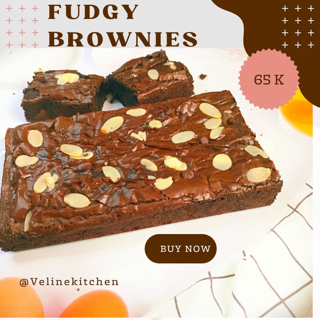 

Fudgy Brownies large 30x10cm