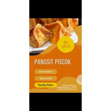 

pangsit piscok