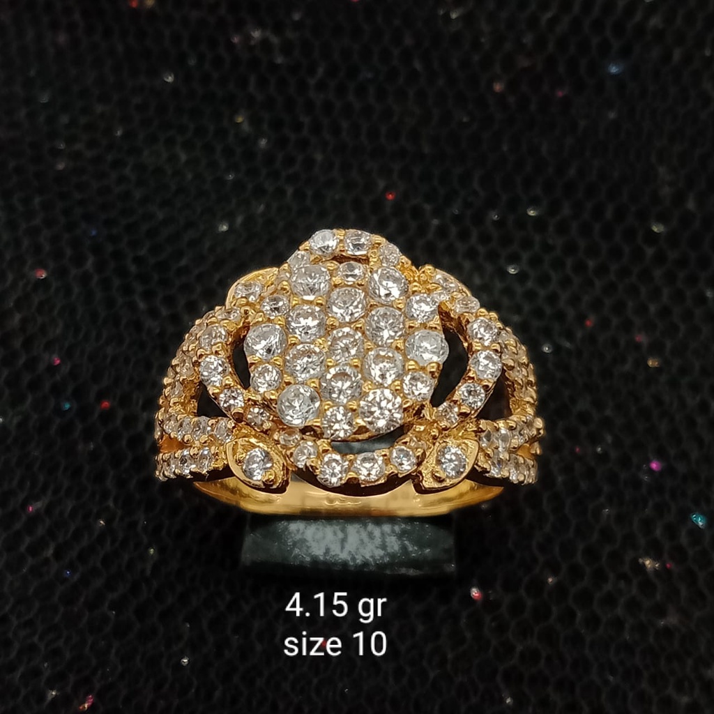 Cincin emas 17K - 4.15 gr kadar 750 - 3853