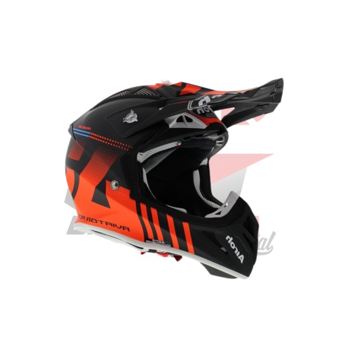 HELM AIROH AVIATOR ACE - BLACK ORANGE