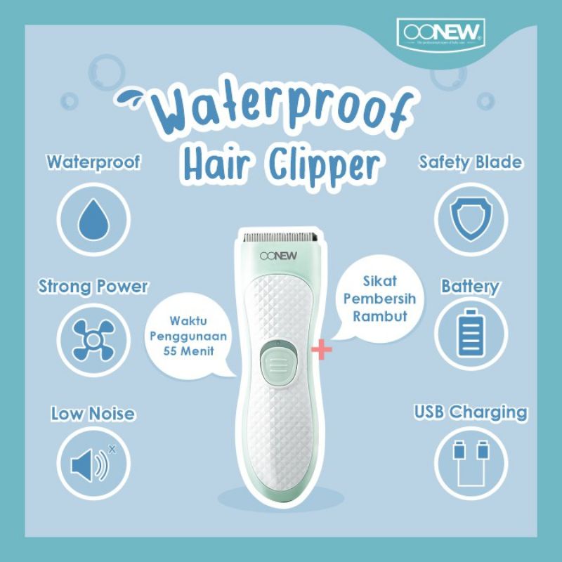 Oonew Hair Clipper Waterproof