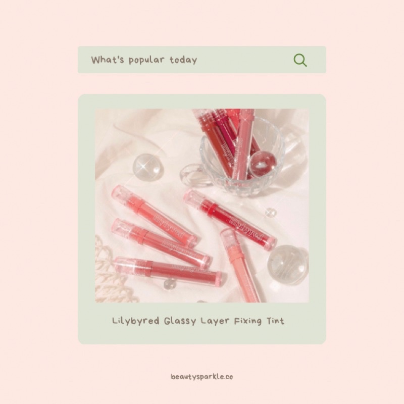 Lilybyred | Glassy Layer Fixing Tint