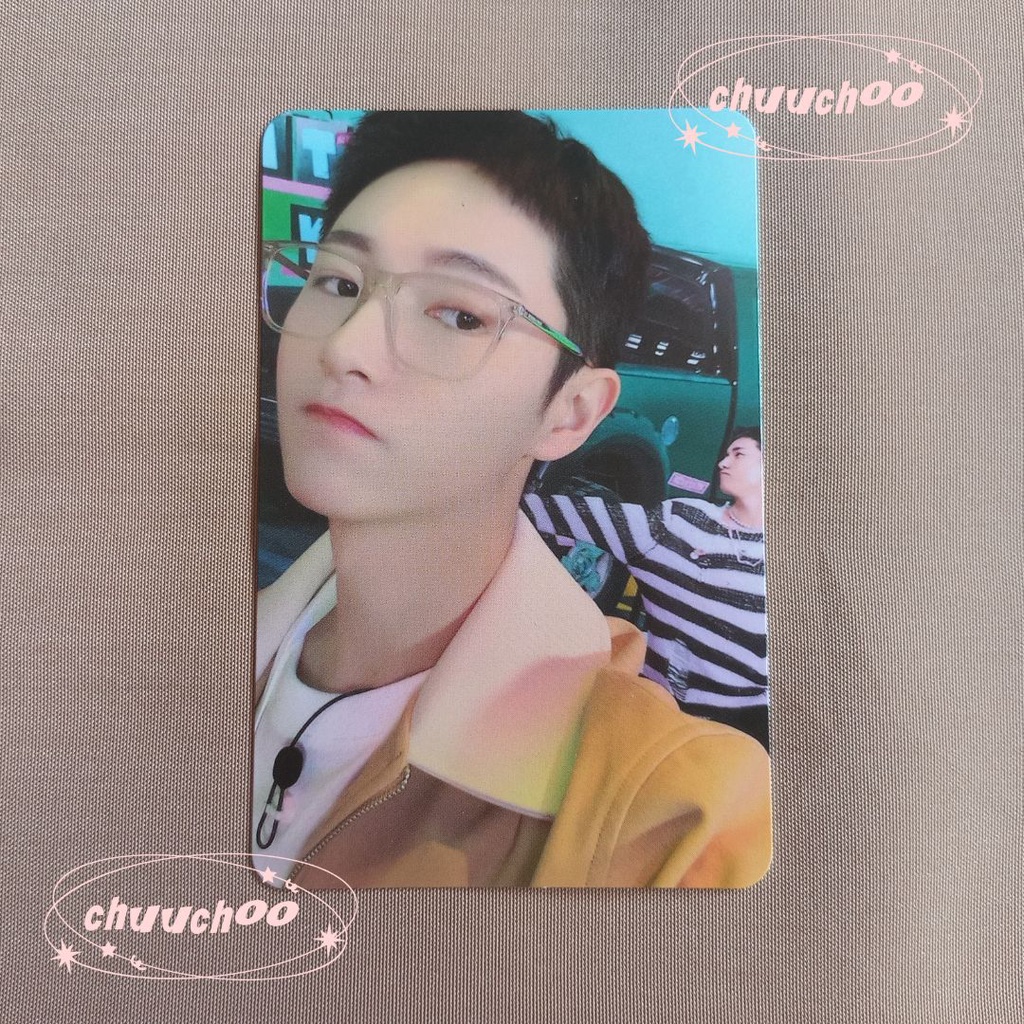 PC Photocard Official Renjun TC Glimo Ver B Renjun Glitch Mode NCT Dream