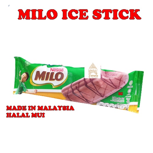 Milo Ice Stick Chocolate Produksi Malaysia sudah Halal Indonesia