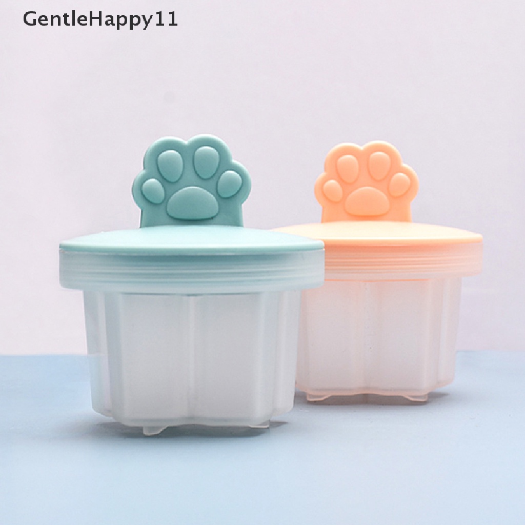 Gentlehappy 1 / 4Pcs / Set Cetakan Kue / Telur / Puding / Jelly / Nasi Bentuk Beruang / Ikan Bahan Plastik