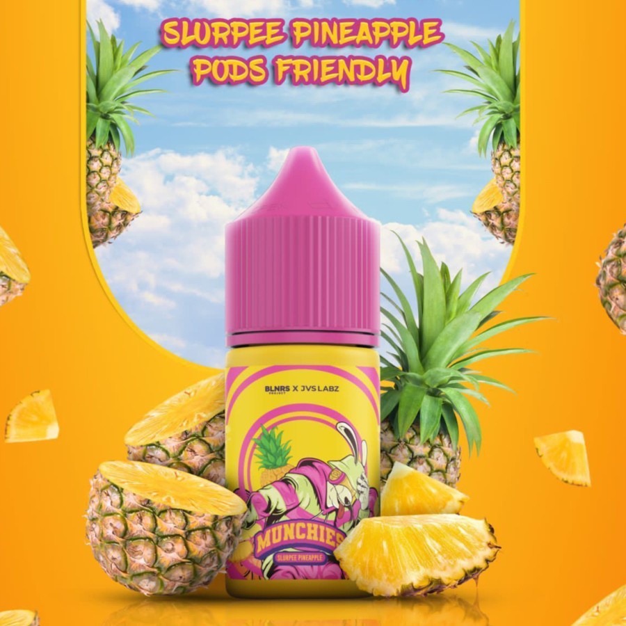 Munchies V5 Slurpee Pineapple Pods Friendly 30ML by Arief Muhammad x JVS Labz