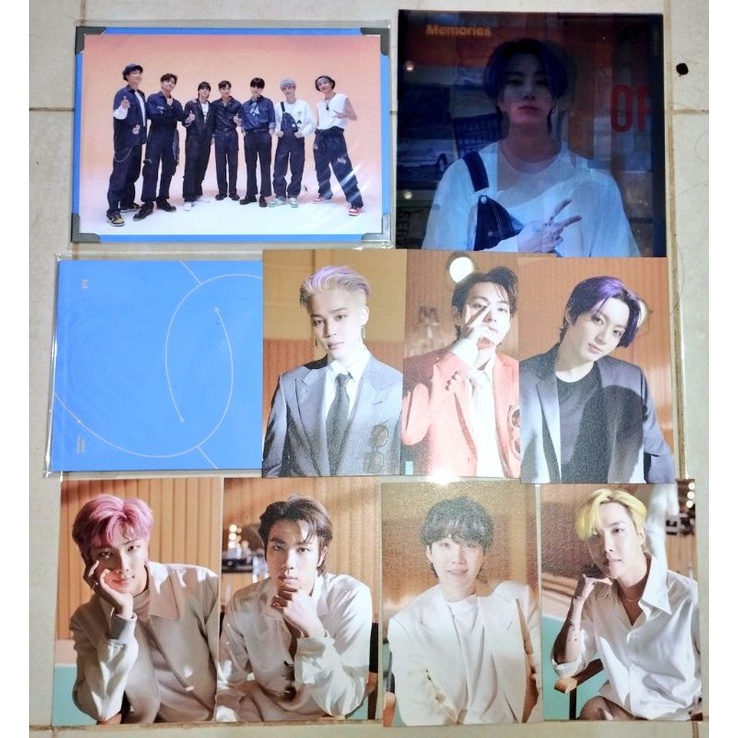 [READY STOCK] BTS Memories 2021 Postcard POB PC Oneul Book namjoon seokjin suga jhope hoseok jimin t