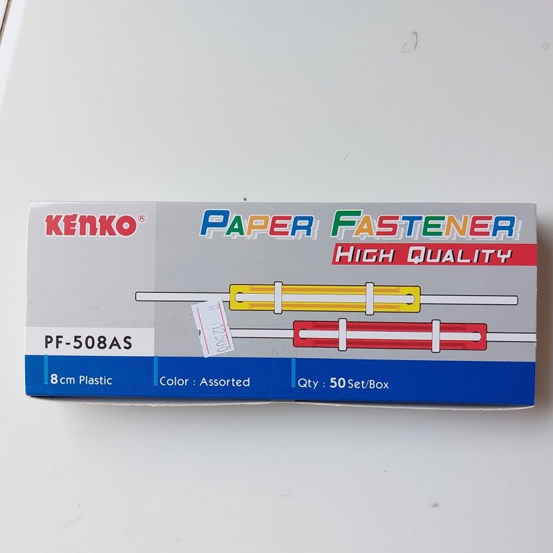 

Paper Fastener Warna Kenko Pengikat Kertas 8cm 1 Pack isi 50