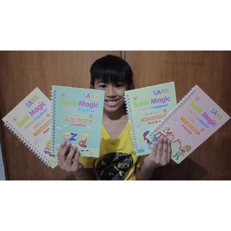 

BUKU SANK MAGIC - BUKU EDUKASI ANAK 3+ FREE PEN
