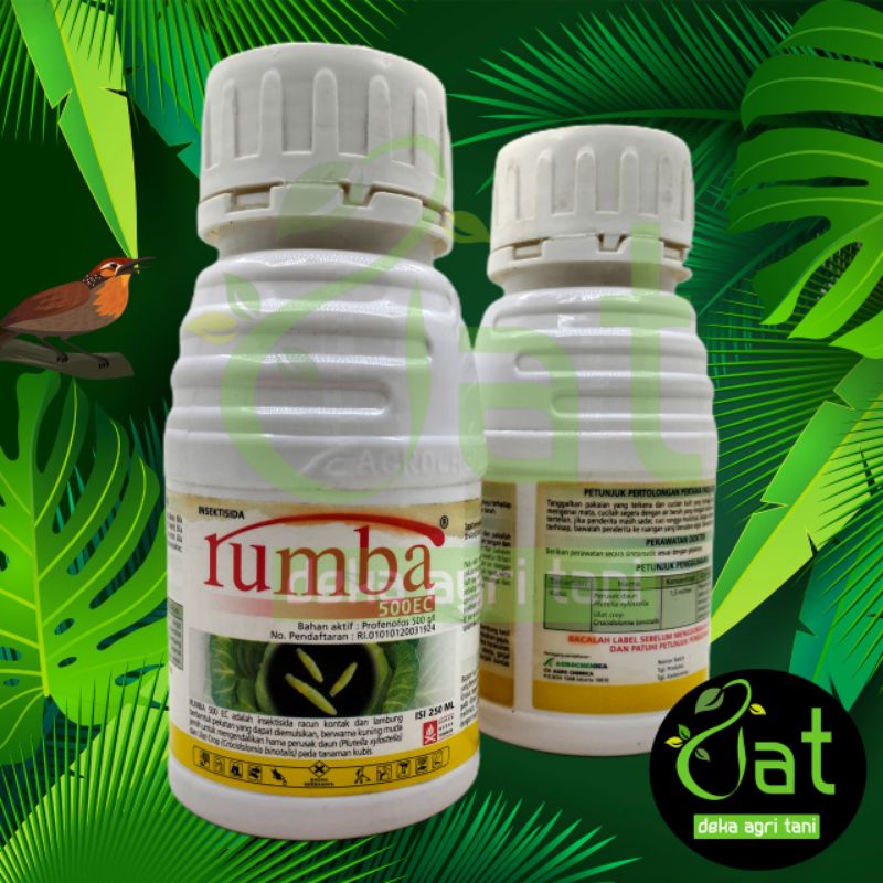 PROMO INSEKTISIDA RUMBA 500 EC 250 ML bahan aktif profenofos