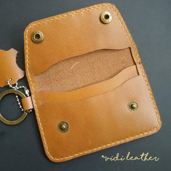 dompet STNK kulit asli, gantungan kunci mobil/motor handmade