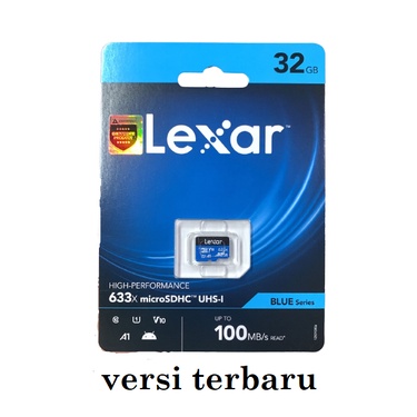 Lexar Micro SD 32GB 633X MicroSDHC R 100Mbps High Performance