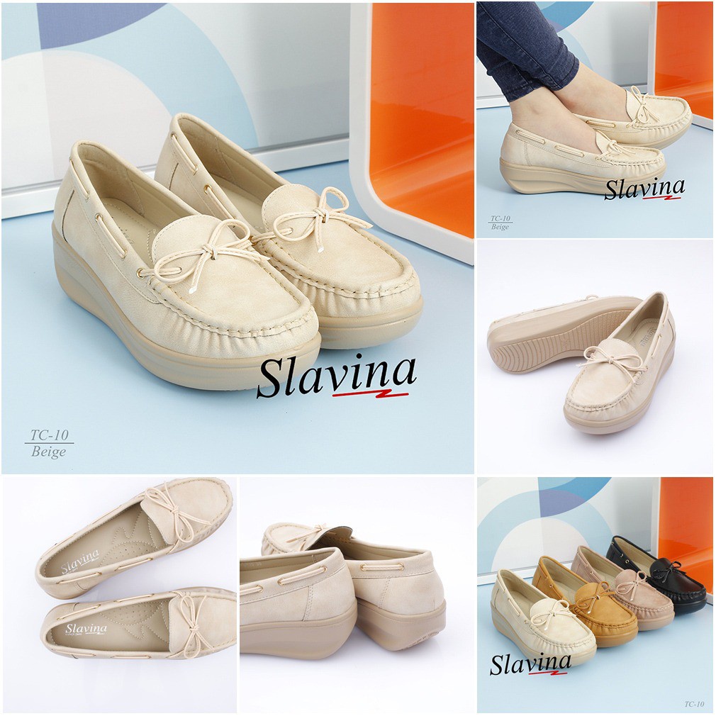 BIG SALE - Ivony Seivona - TC-10 Sepatu Wedges Slavina