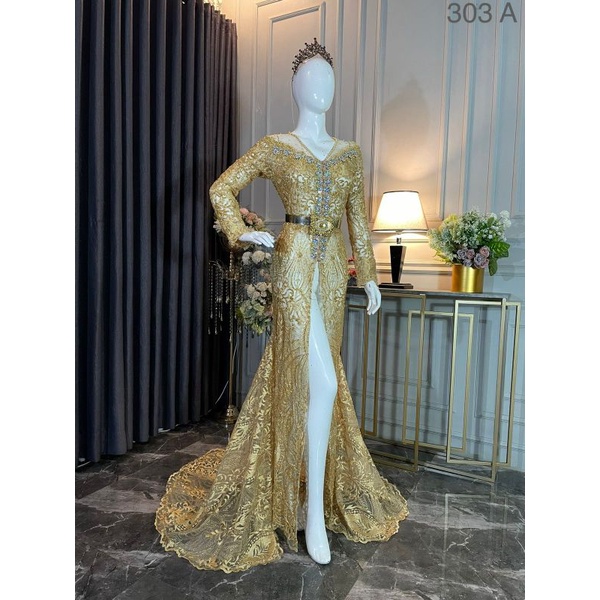 KEBAYA AKAD BEREKOR//KEBAYA AKAD MODERN  /KEBAYA PENGANTIN/STELAN KEBAYA/GAUN PENGANTEN 2021