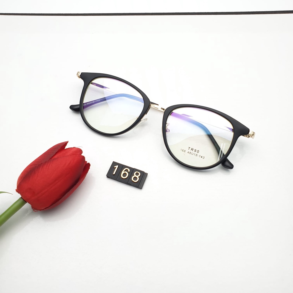 KACAMATA FASHION NORMAL WANITA/FRAME KACAMATA 168/KACAMATA FASHION/