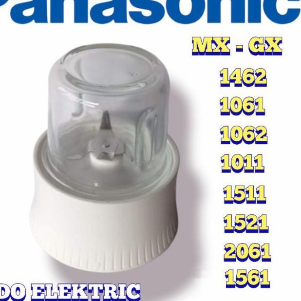 GELAS BUMBU KACA 1SET BLENDER PANASONIC MX GX 1462 1062 1011