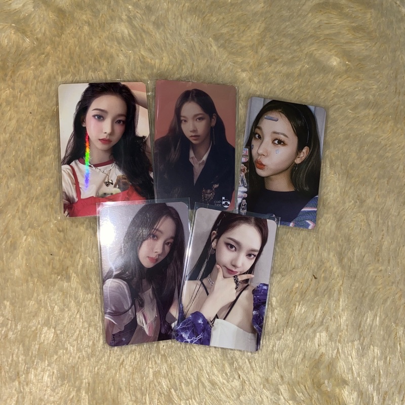 aespa karina official photocard