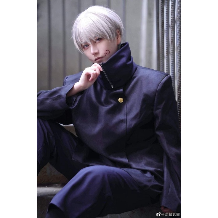 JAKET BLAZER INUMAKI TOGE ANIME JUJUTSU KAISEN COSPLAY PREMIUM