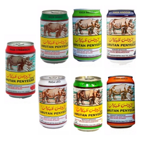 LARUTAN PENYEGAR CAP BADAK KALENG 320ML