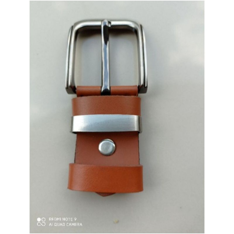 Buckle Kepala Ikat Pinggang Pria Stainless Anti Karat