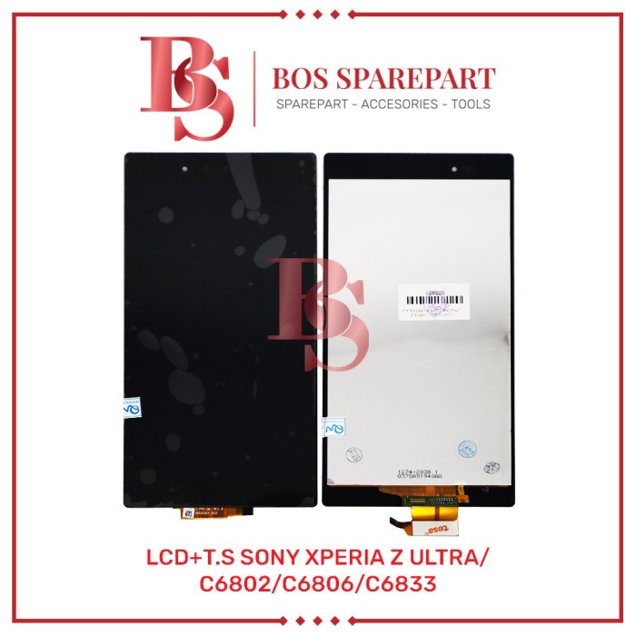 Lcd Touchscreen Sony Xperia Z Ultra / C6802 / C6806 / C6833
