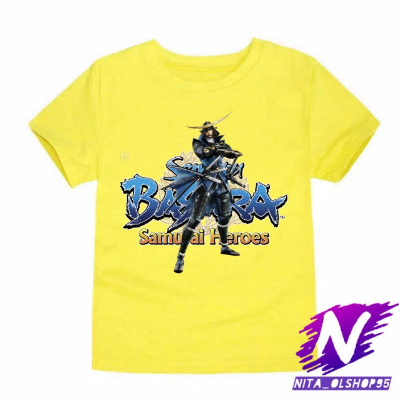 baju anak kaos anak Basara heroes