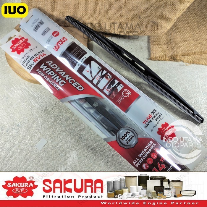 Wiper Belakang All New Jazz Xtrail T31 Evalia Sakura 14 inchi RV14
