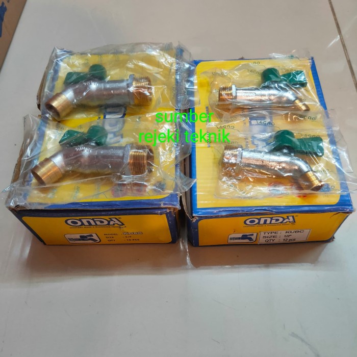 [READY] Kran Air Kubc 1 2 Merk Onda / Perlengkapan Rumah Tangga Murah / Perlengkapan Bak Tempat Cuci