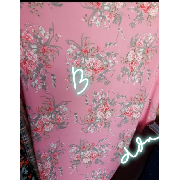 monalisa motif bunga cantik