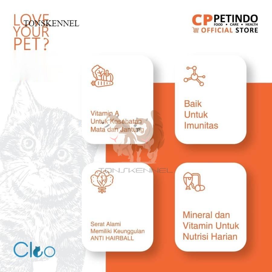 Cleo Cat Food Kitten Ocean Fish 7Kg 7 Kg Makanan Kering Anak Kucing Dewasa Anakan Meo Me-o Adult Tuna Seafood Salmon Persian