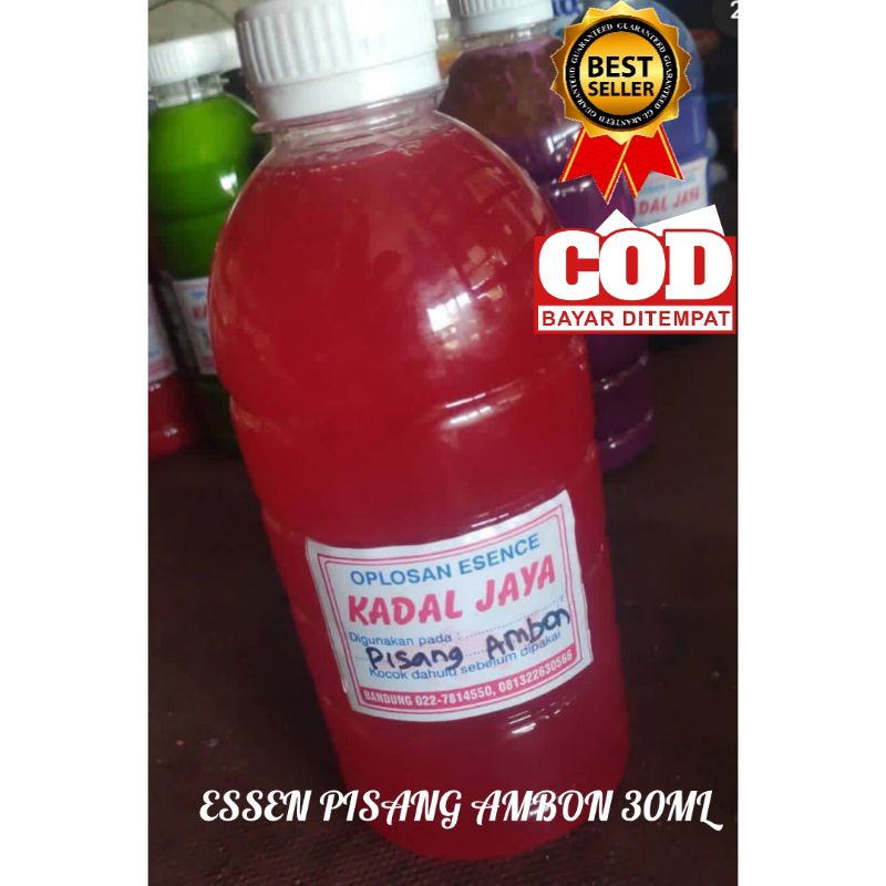 ESSEN PISANG AMBON 30ML / ESSEN PISANG AMBON/ESSEN GALATAMA / ESSEN HARIAN / ESSEN GALAPUNG / ESSEN 