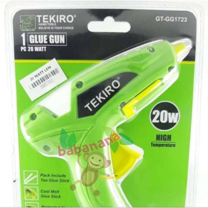 Tekiro Original gun glue 20 watt lem tembak perekat pistol tembakan