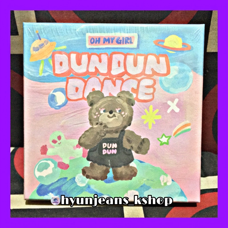[READY STOCK] OMG / OH MY GIRL The 8th Mini Album (Dear OhMyGirl) - DUN DUN DANCE + Poster ( DunDun 