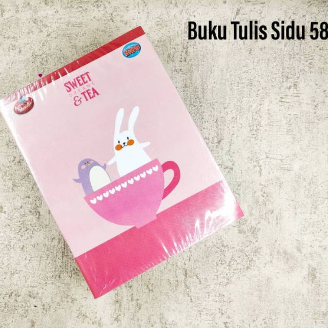 

(Pak) Buku Tulis Sidu 58 Lembar Isi 10Pcs