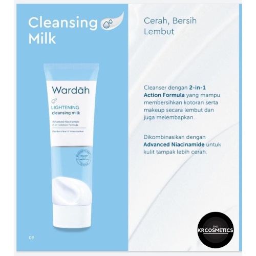 Wardah Lightening Cleansing Milk 100 ml