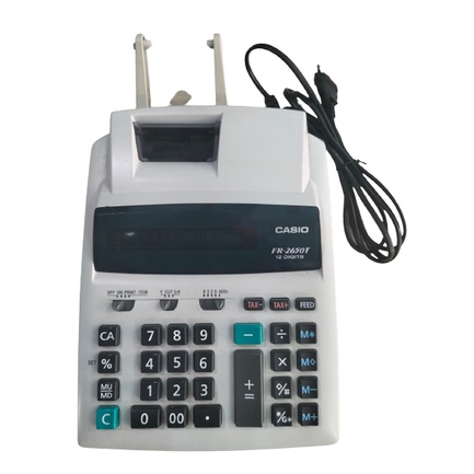 

Casio FR-2650T - Printing Kalkulator Calculator Struk Kertas