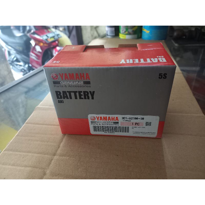 Jual aki yuasa ytz5s ori 100% yamaha untuk vario, beat, nex,spin