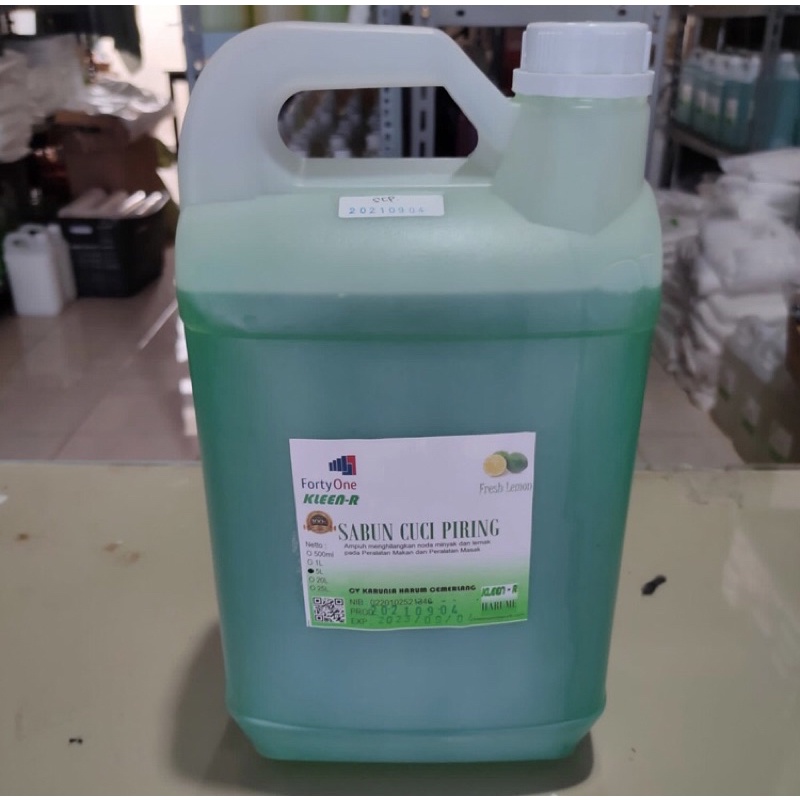 Sabun Cuci Piring 5 Literan Forty One Kleen-R Harume