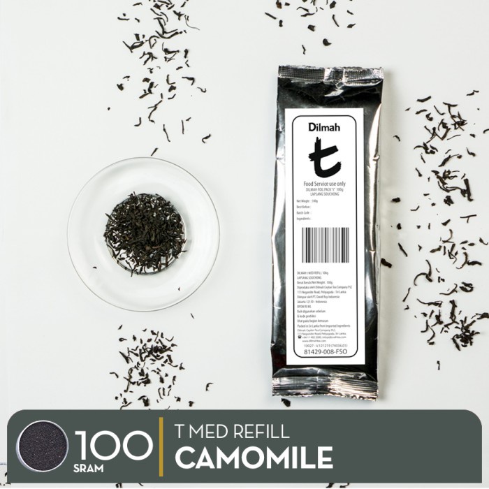

DILMAH T MED REFILL PURE CAMOMILE FLOWERS - LOOSE TEA DAUN TEH KERING